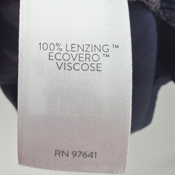 PURE J. JILL BLOUSE WOMENS SIZE 4X BLUE TIE DYE POCKETS VISCOSE SOFT TUNIC TOP - Picture 10 of 16